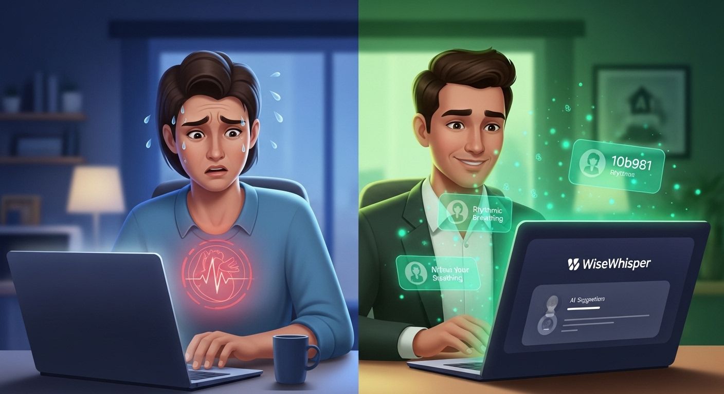 How WiseWhisper Eliminates Interview Anxiety